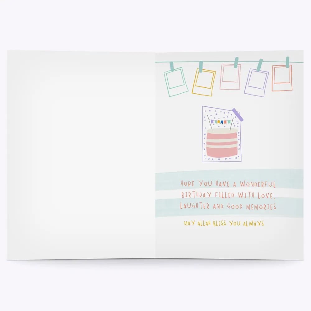 786 Cosmetics - Birthday Card (Islamic)