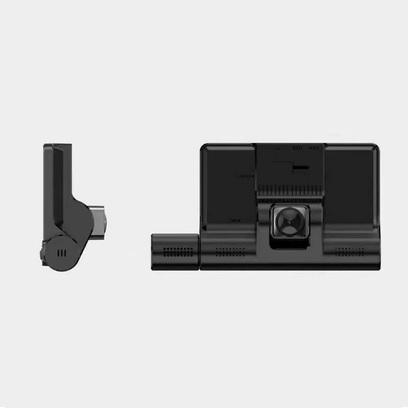 ABS Car 4 Inch Driving Recorder HD 1080P Three-Lens Touch