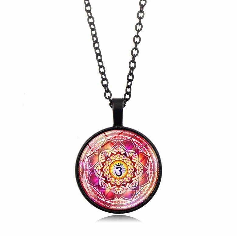Accessories Yoga Mandala Time Gem Necklace
