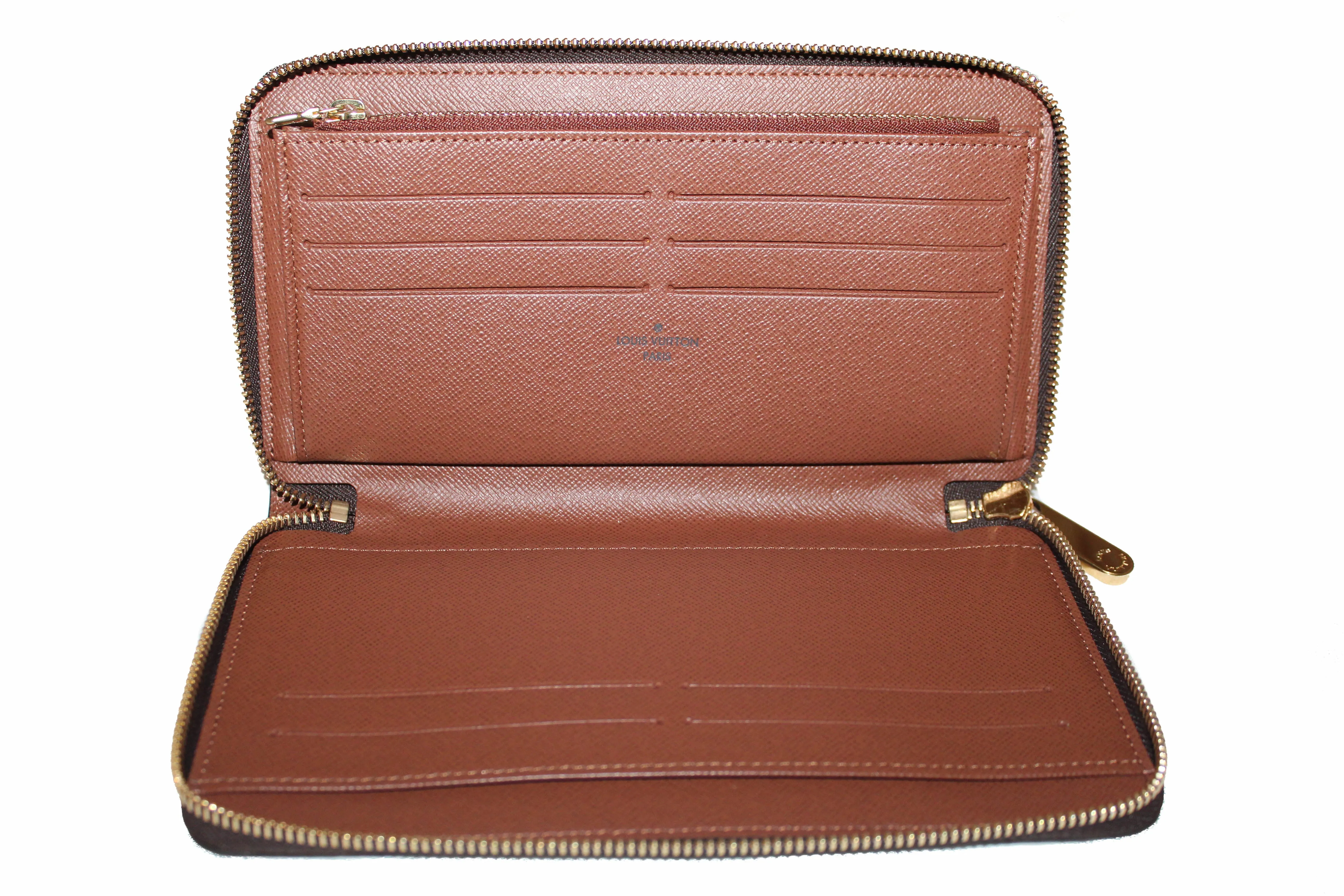 Authentic New Louis Vuitton Classic Monogram Zippy Organizer Wallet