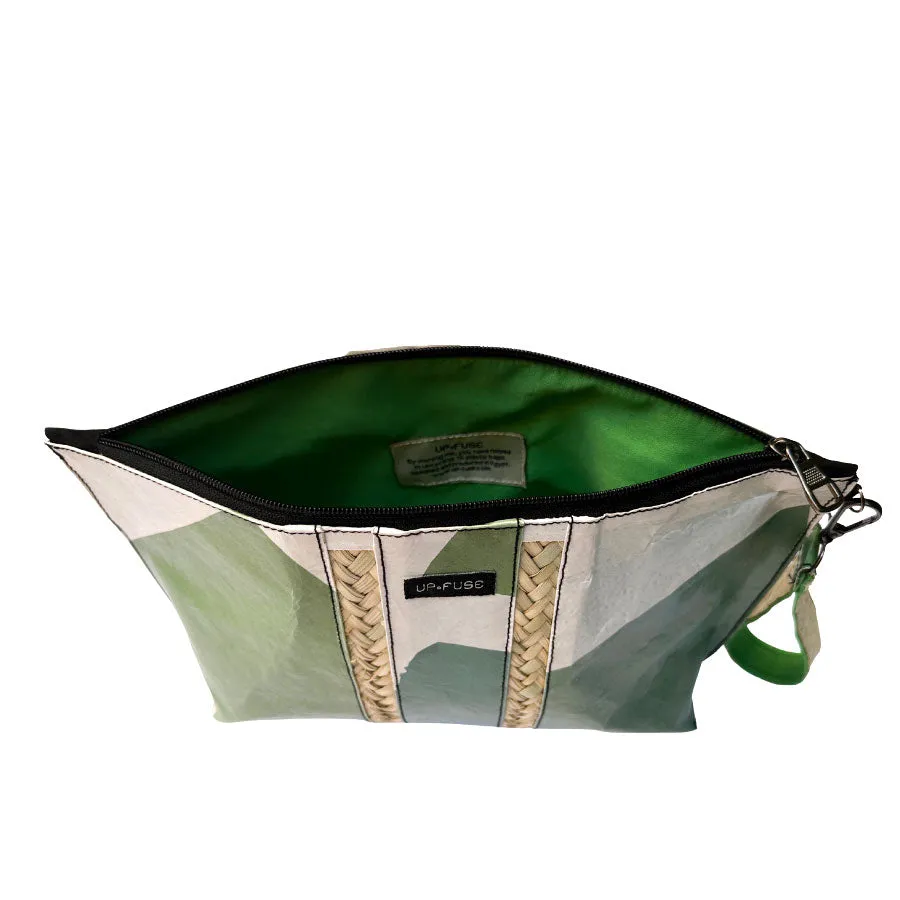 Beach Clutch - Broccoli