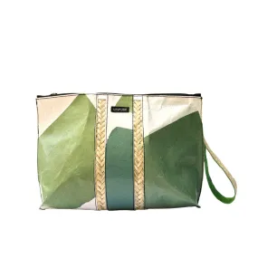 Beach Clutch - Broccoli