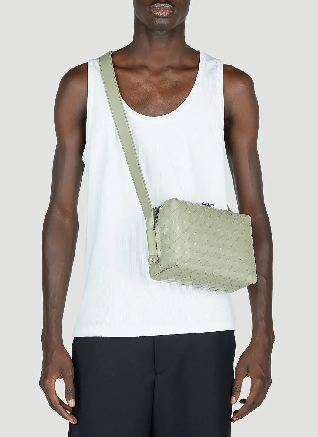 Bottega Veneta Men Small Loop Camera Crossbody Bag