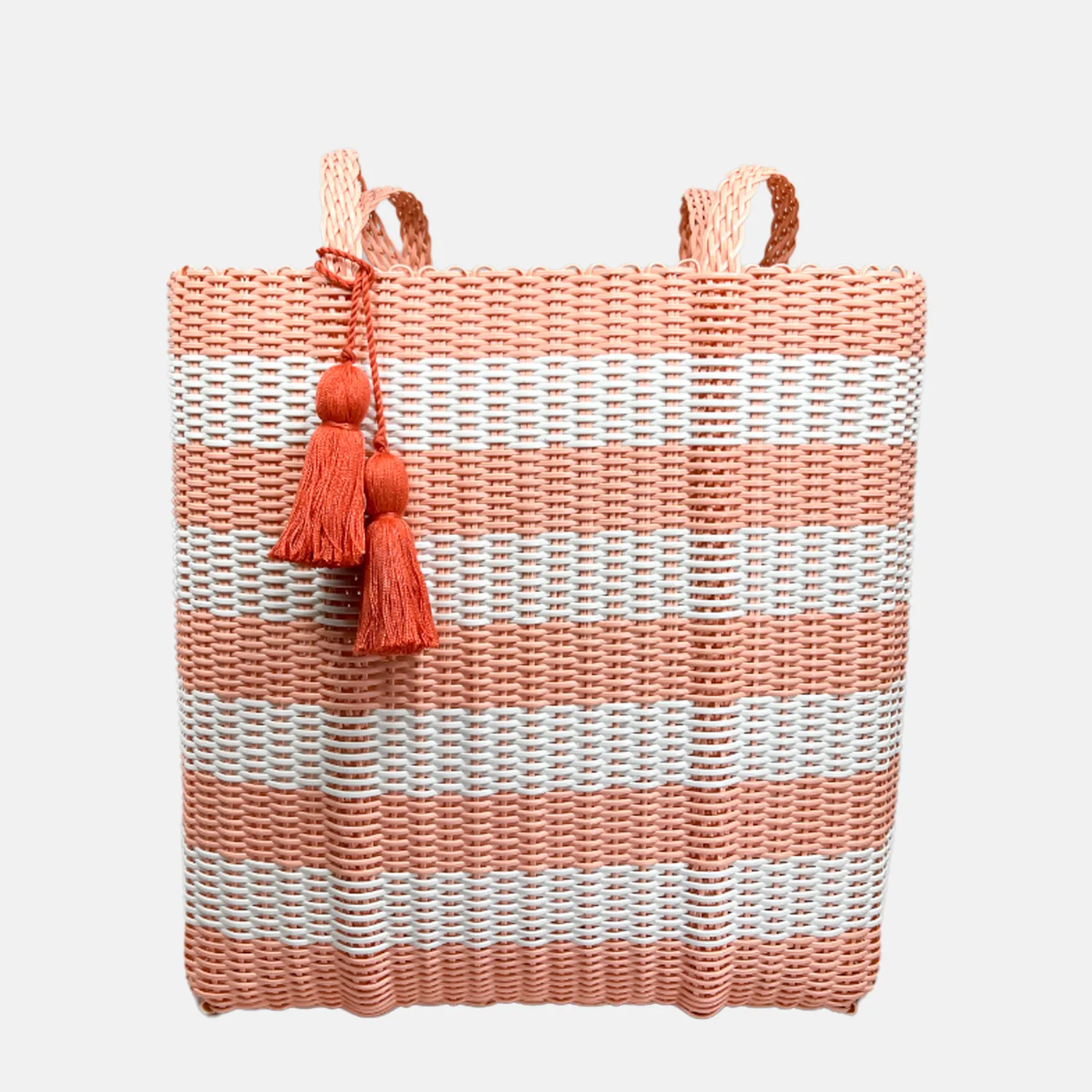 cesta tote ~ large ~ stripe ~ unlined