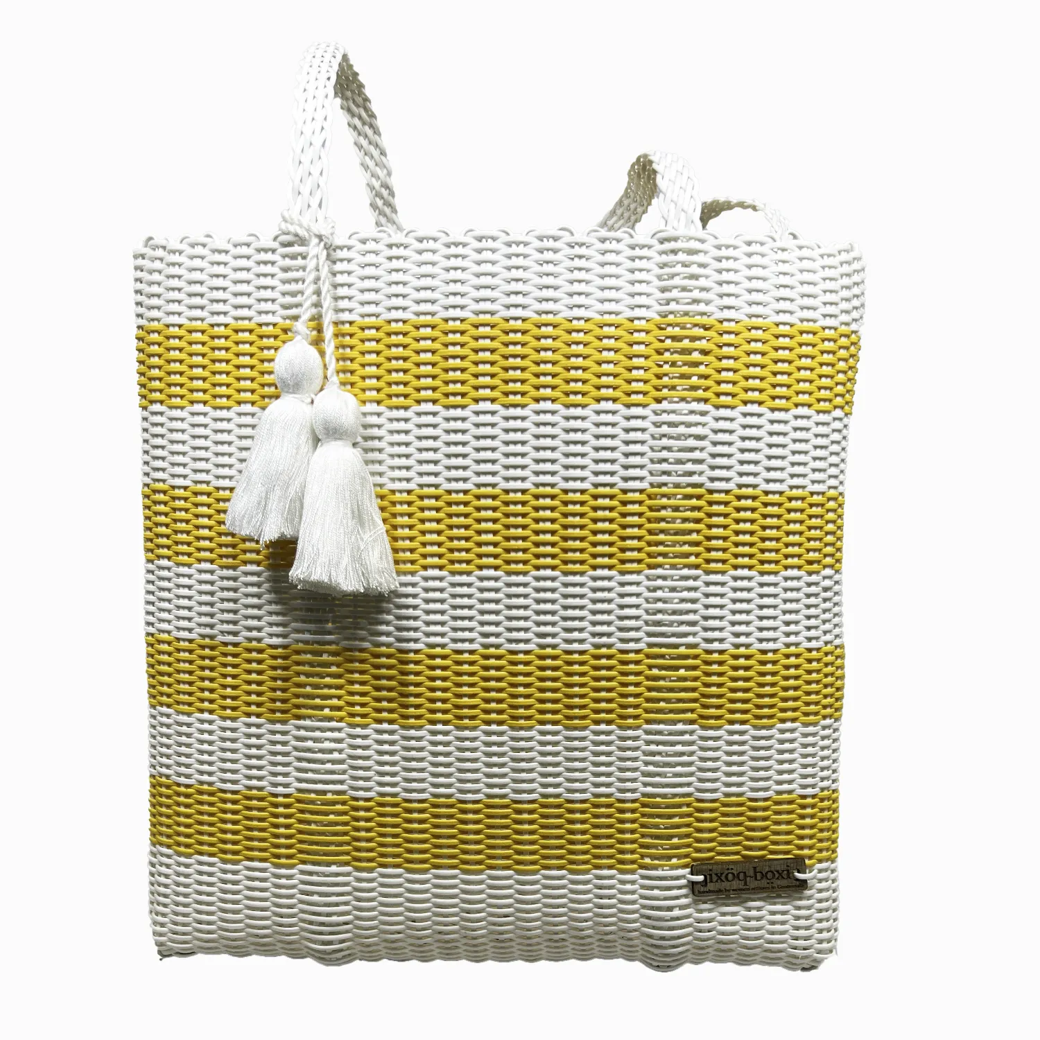 cesta tote ~ large ~ stripe ~ unlined
