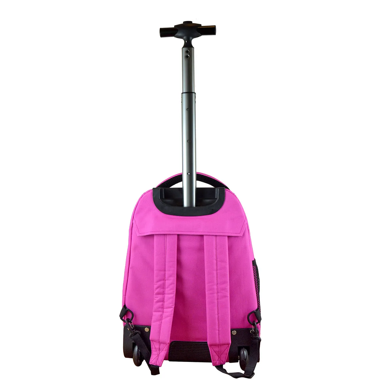 Chicago Cubs Premium Wheeled Backpack in Pink