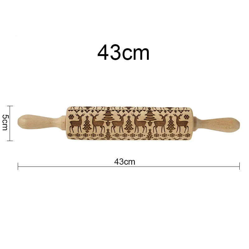 Christmas 3D Rolling Pin