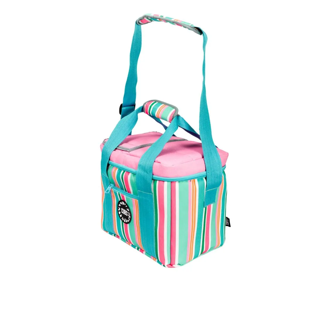 Cubs Pink Stripes 32 Cans Cooler