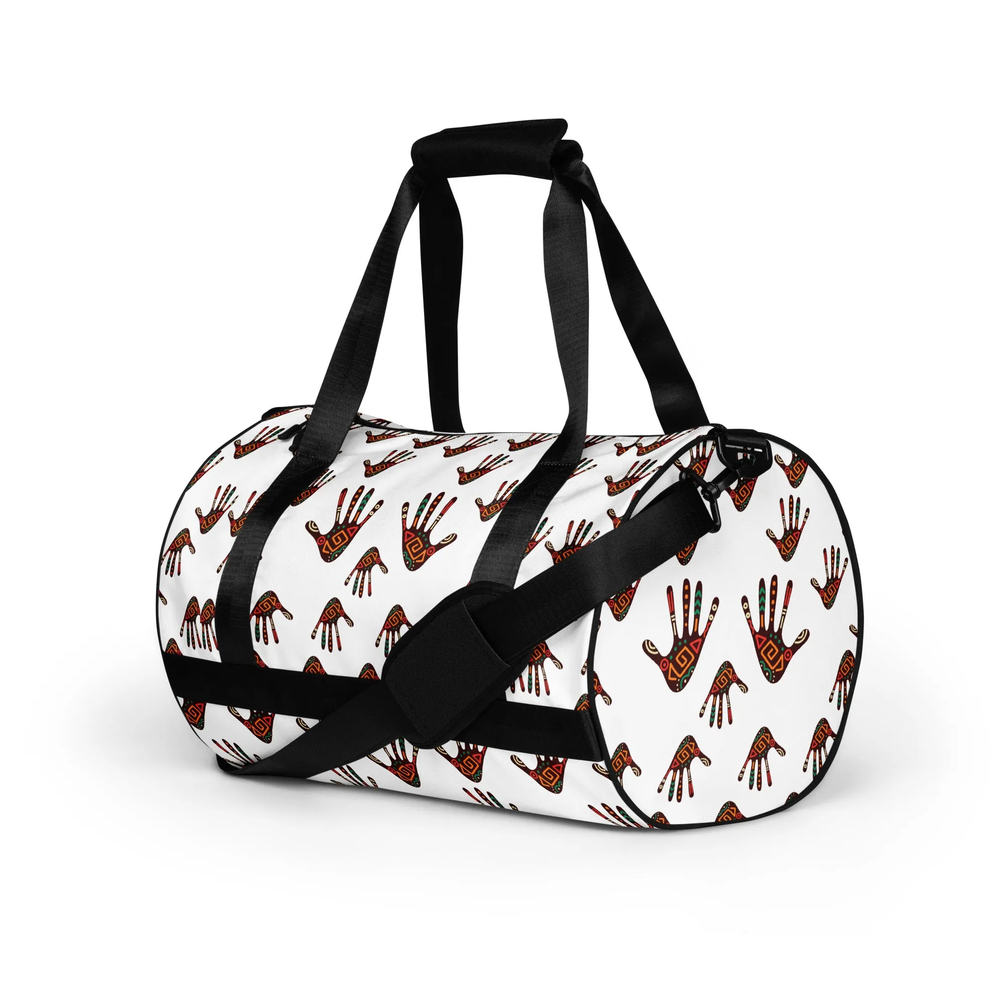 Duro Tribal Palm Print Overnight Gym Bag