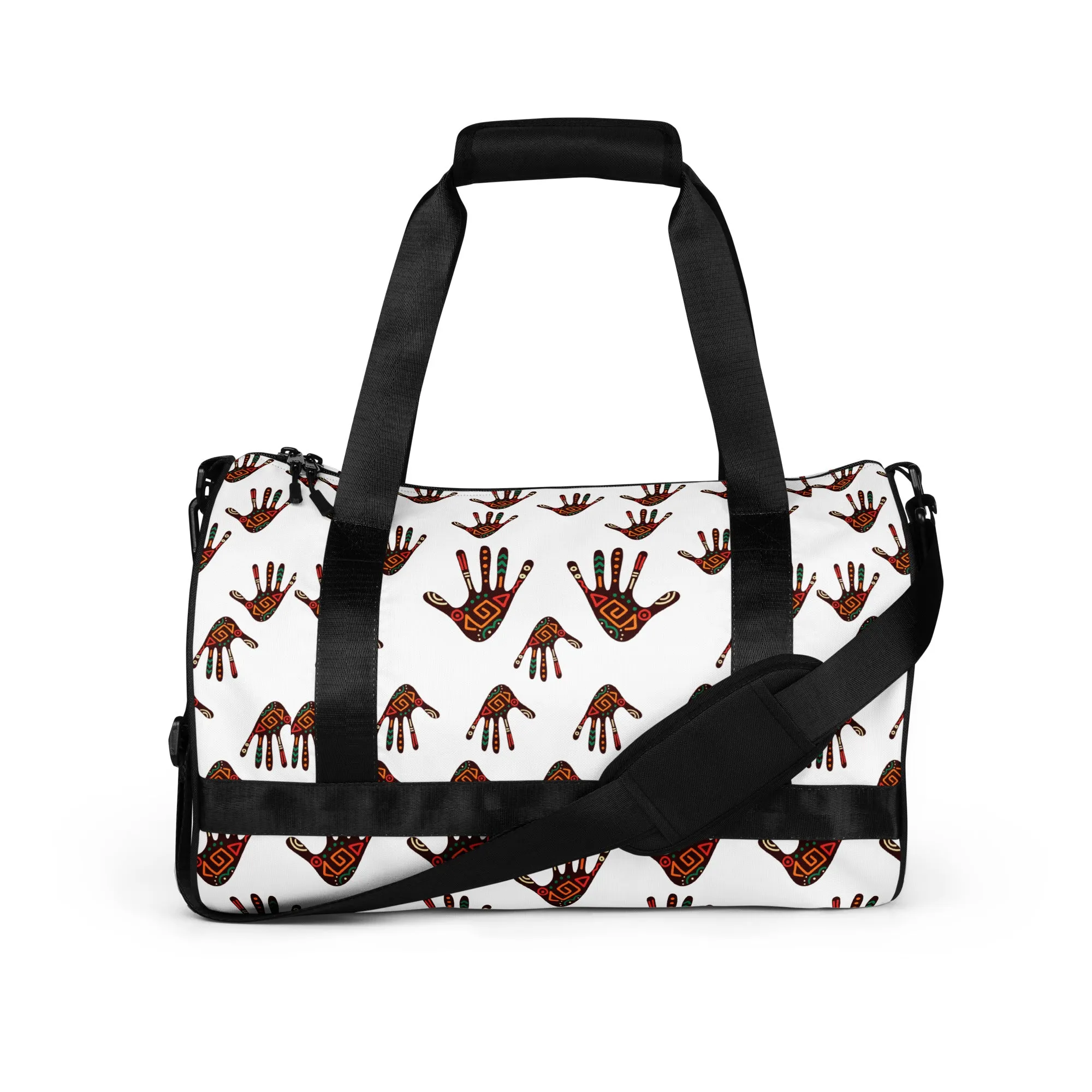 Duro Tribal Palm Print Overnight Gym Bag