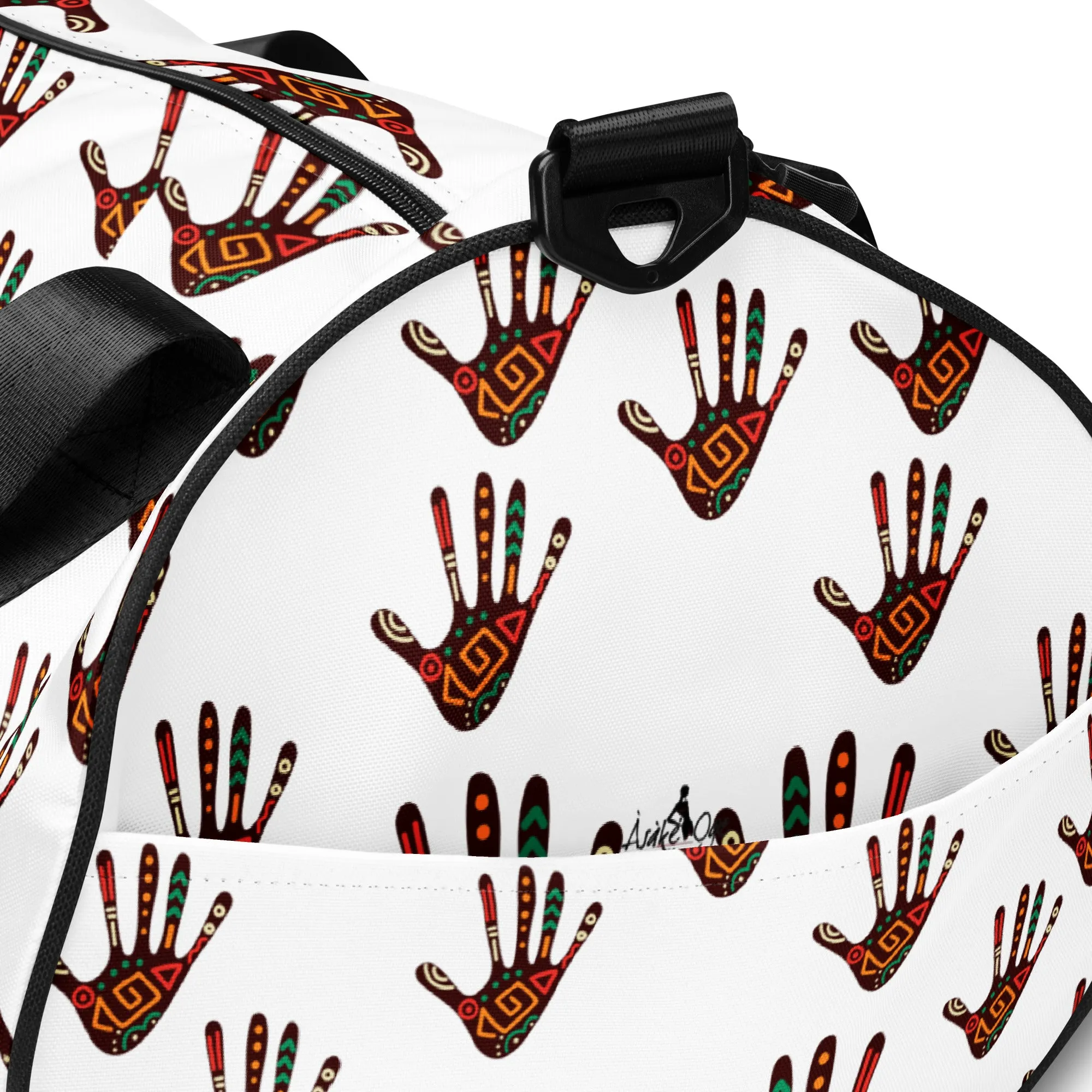 Duro Tribal Palm Print Overnight Gym Bag