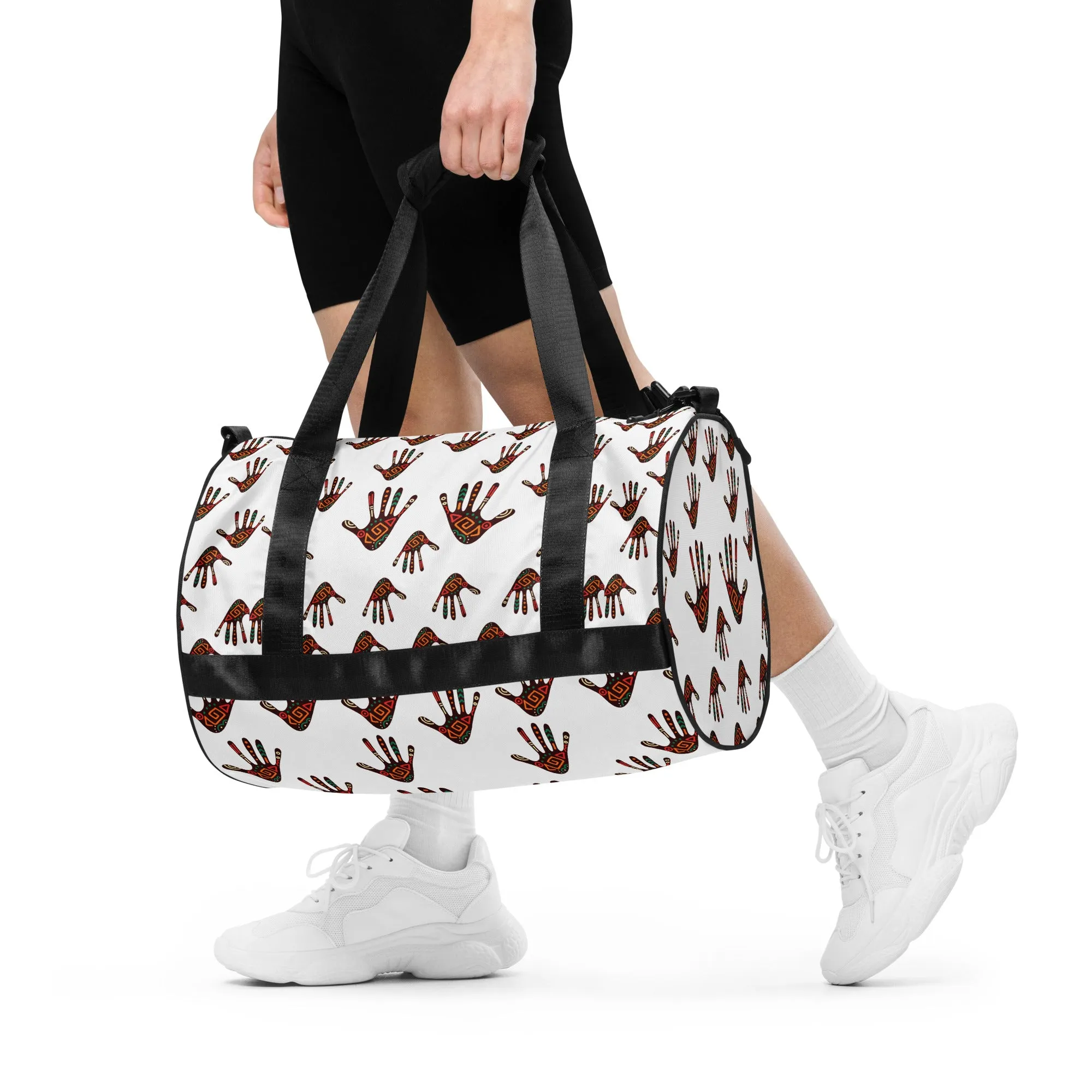 Duro Tribal Palm Print Overnight Gym Bag