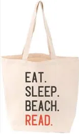 Eat. Sleep. Beach. Read. Tote