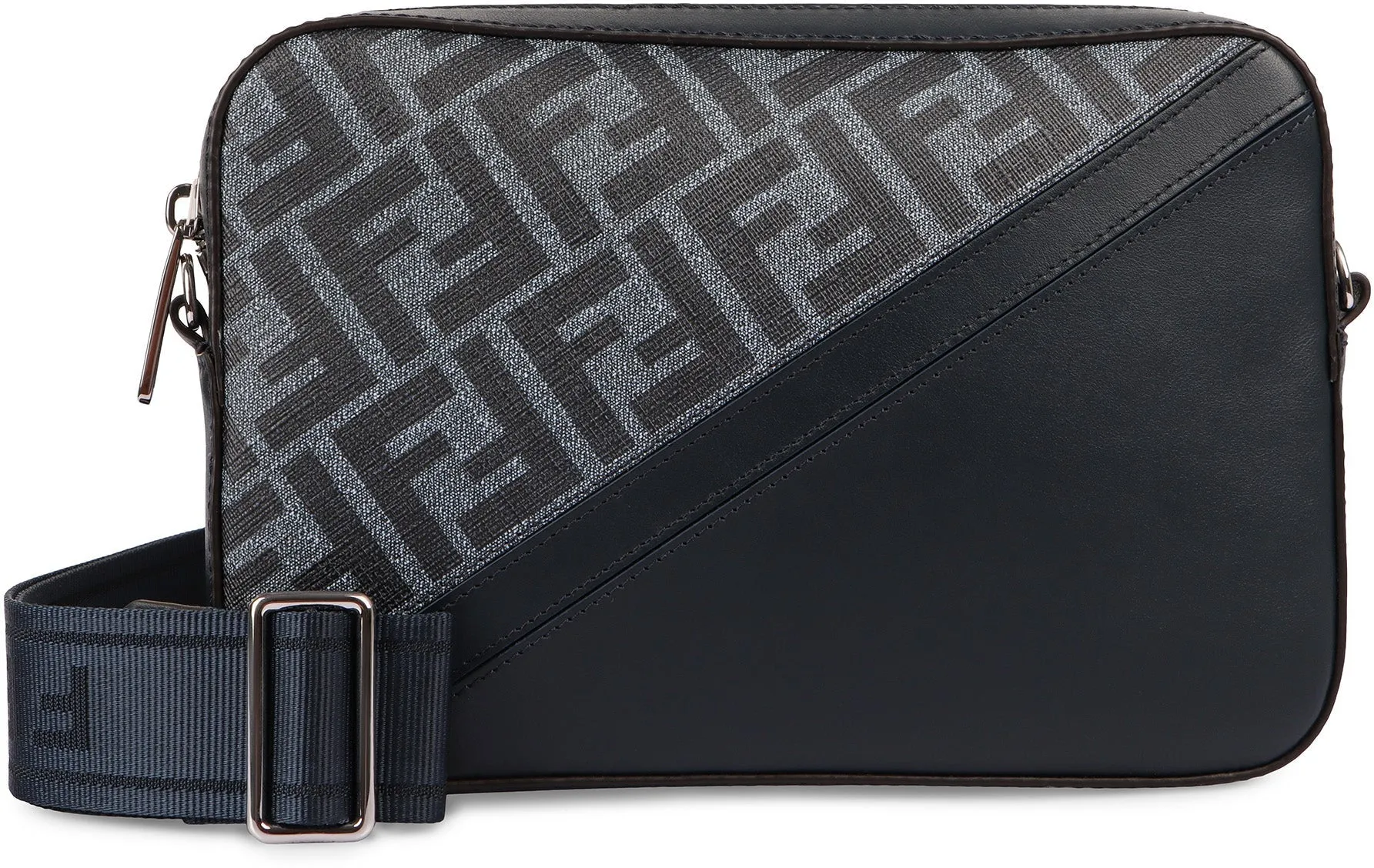 FENDI DIAGONAL CAMERA CASE WITH LOGO