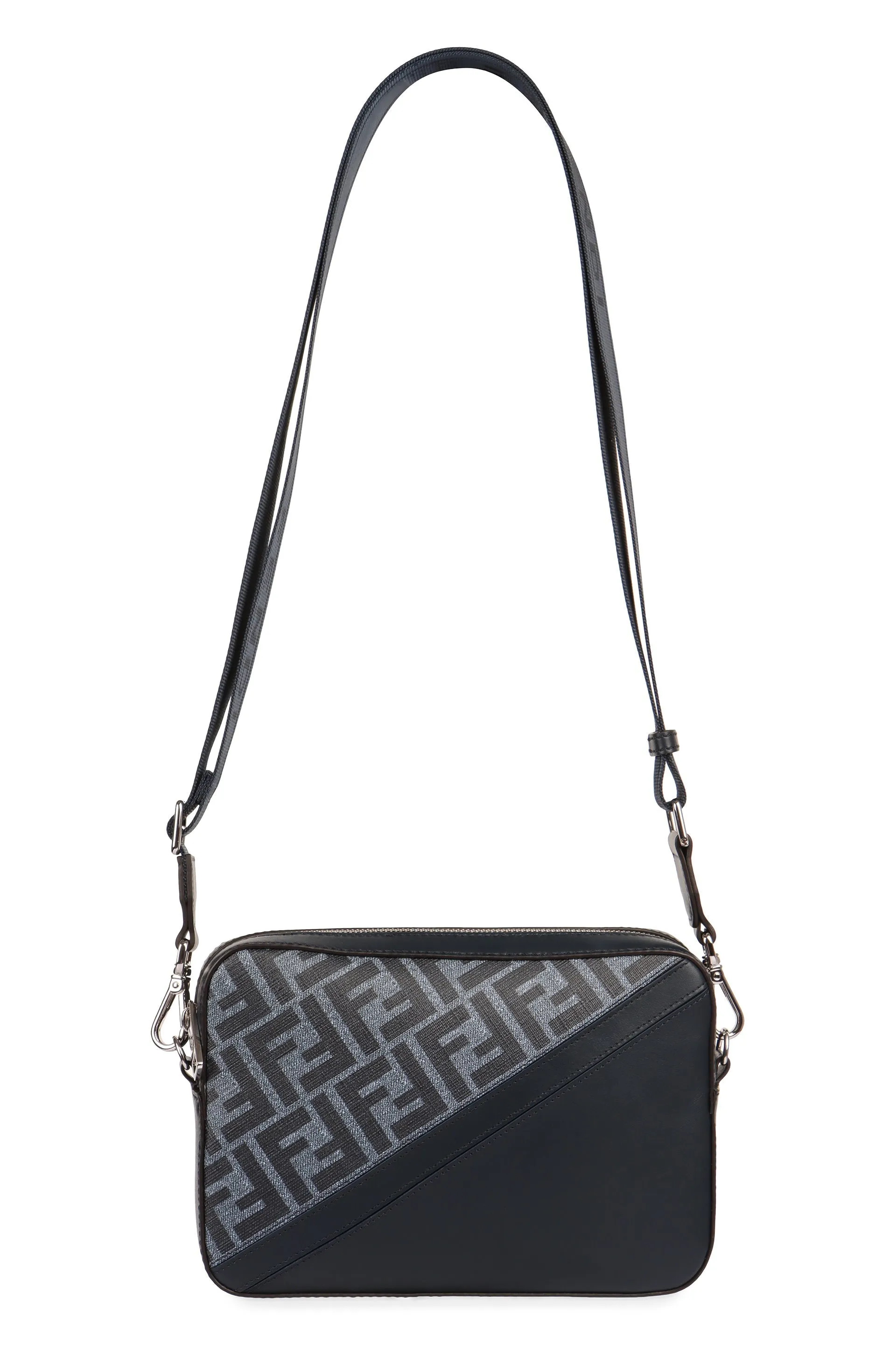FENDI DIAGONAL CAMERA CASE WITH LOGO