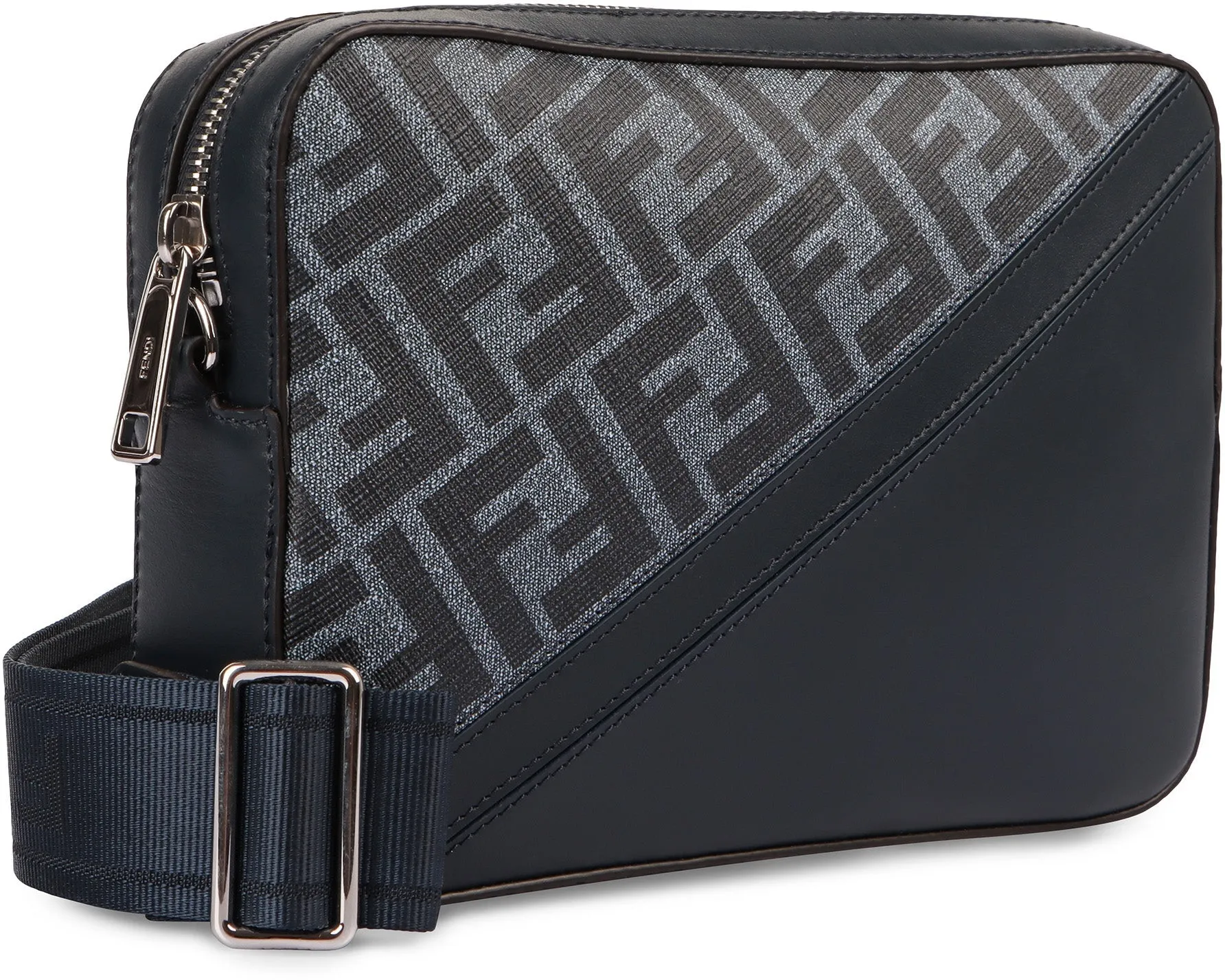 FENDI DIAGONAL CAMERA CASE WITH LOGO