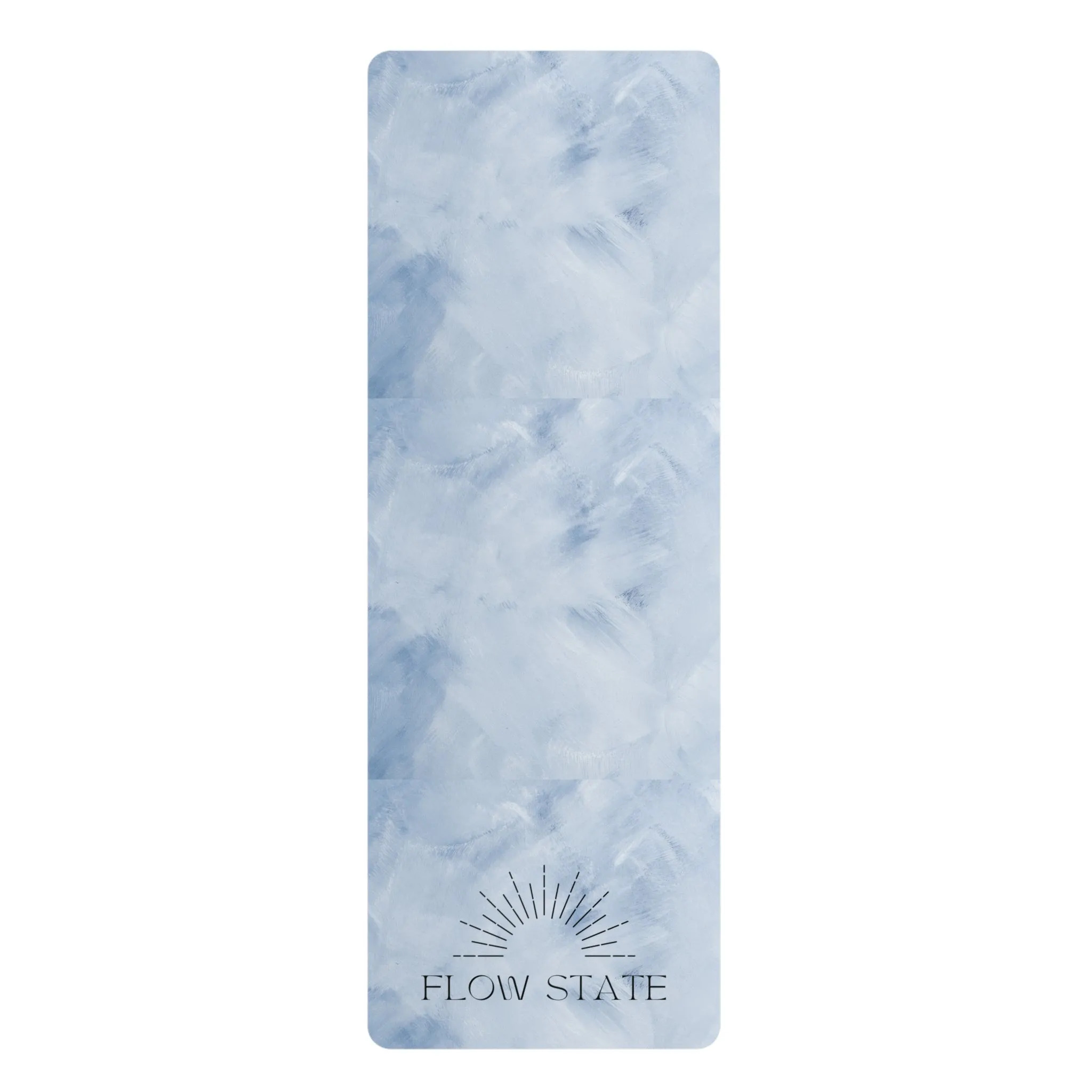 Flow State Yoga Mat, Good Vibes Yoga Mat, Great gift for yoga lover, Yoga Accessories, Gifts for Her, Yoga Gifts with carrying case