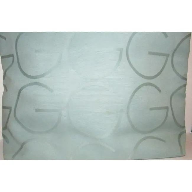 Gucci Bag Vintage Purses Teal Leather And Gg Leather Tote