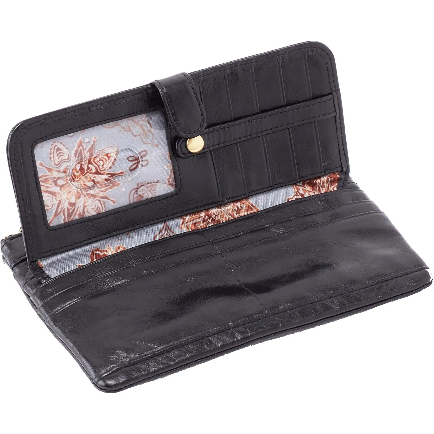Hobo Roam Black Leather