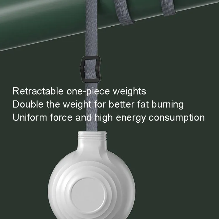 Intelligent Detachable Digital Display Counting Fitness Circle, Suitable Waist: 65-80cm White