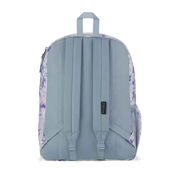 JANSPORT FLORAL PURPLE BACKPACK FOR GIRLS