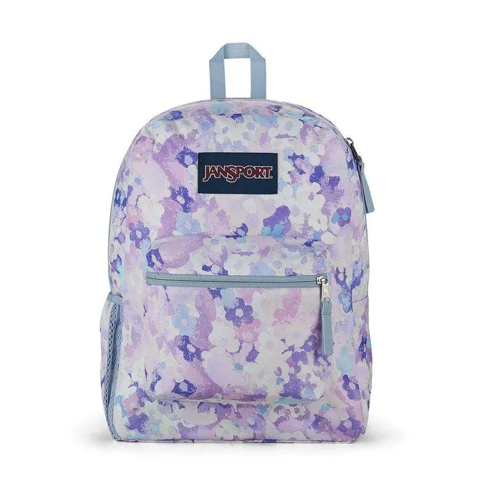 JANSPORT FLORAL PURPLE BACKPACK FOR GIRLS