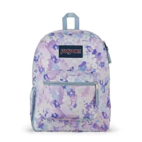 JANSPORT FLORAL PURPLE BACKPACK FOR GIRLS