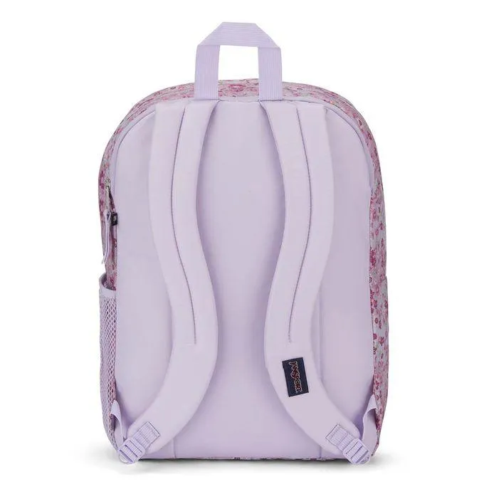 JANSPORT PINK FLORAL BACKPACK FOR GIRLS
