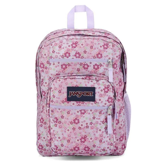 JANSPORT PINK FLORAL BACKPACK FOR GIRLS