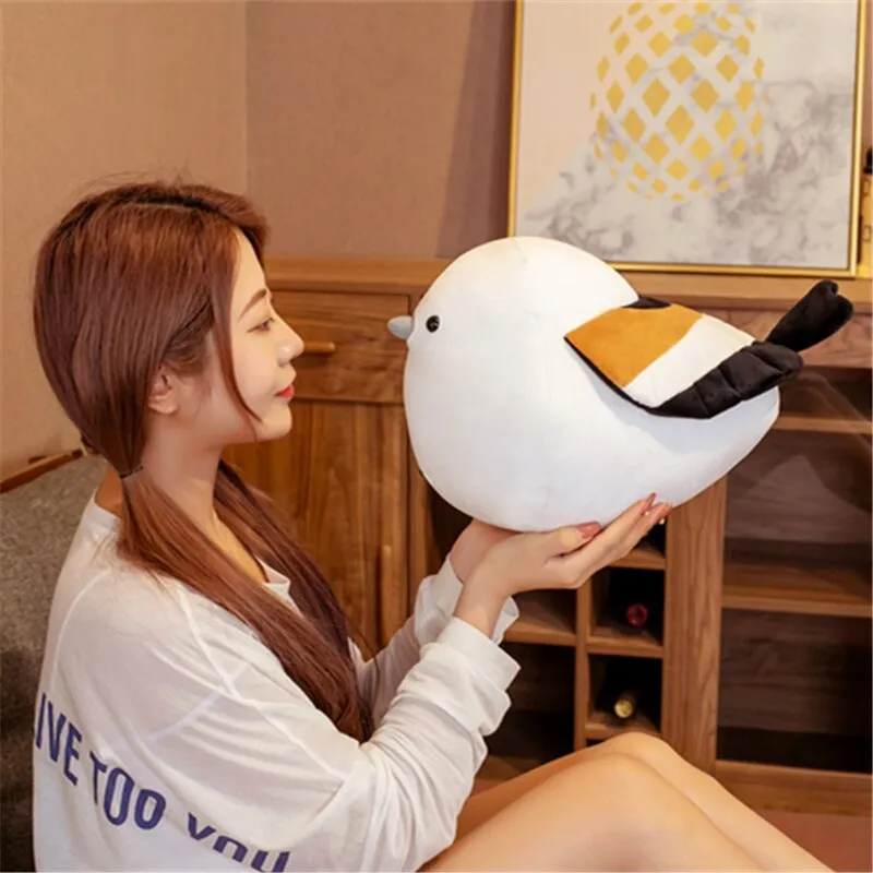 Kawaii Titmouse Plush Toy
