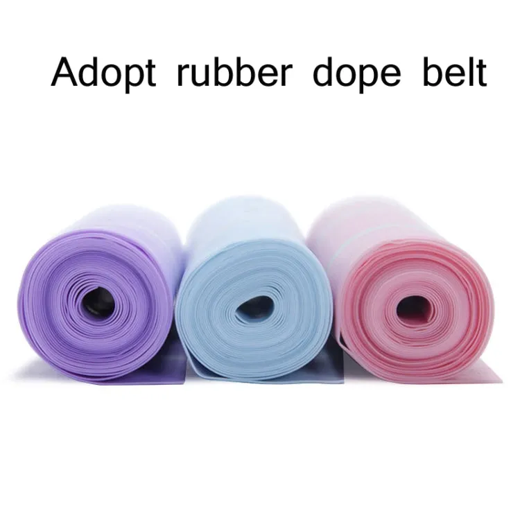 Latex Yoga Stretch Elastic Belt Hip Squat Resistance Band, Specification: 1500x150x0.35mm (Two-color Purple)