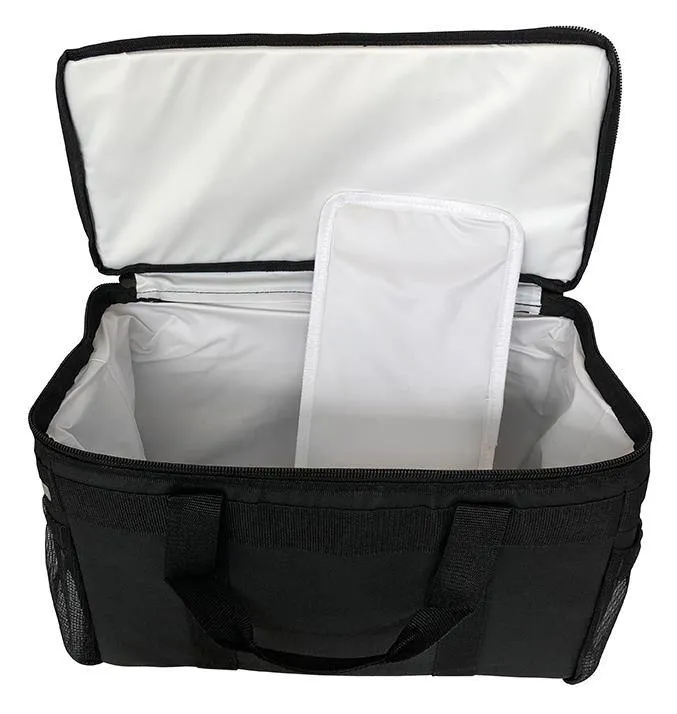 Mini Leak-Proof Insulated Hot/Cold Restaurant Delivery Bag with Leak-Proof Lining - 2 Pack
