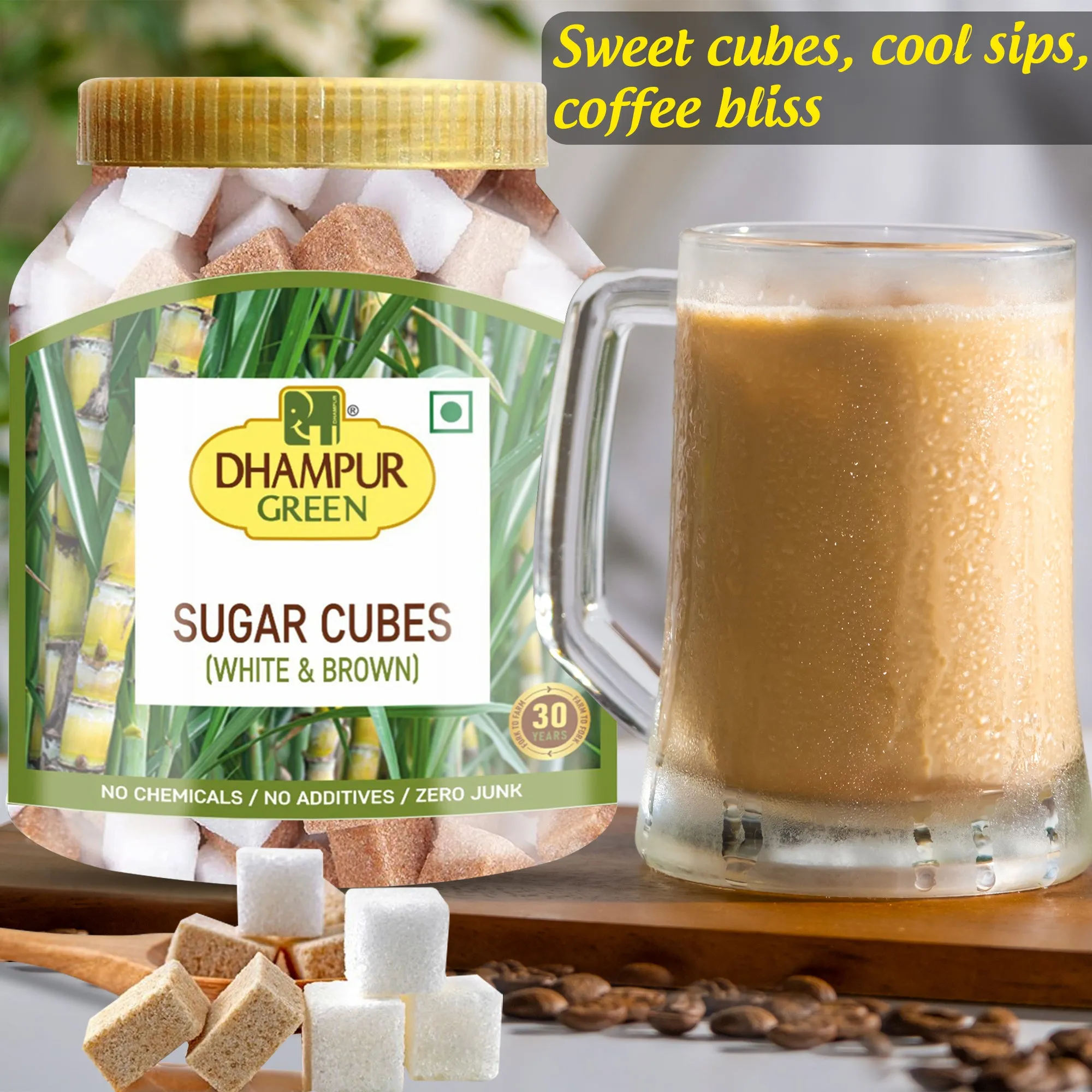 Mix Sugar Cube White & Brown, 800g