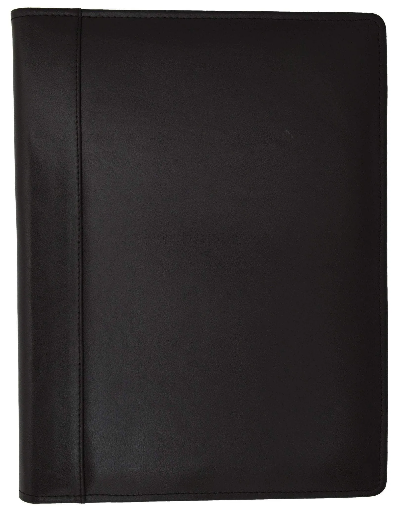 Moga Bifold Portfolio Organizer High End Leather Quality (Brown)