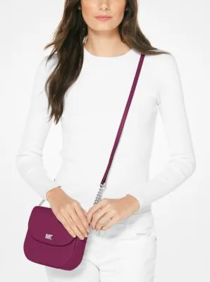 Mott Leather Dome Crossbody Bag