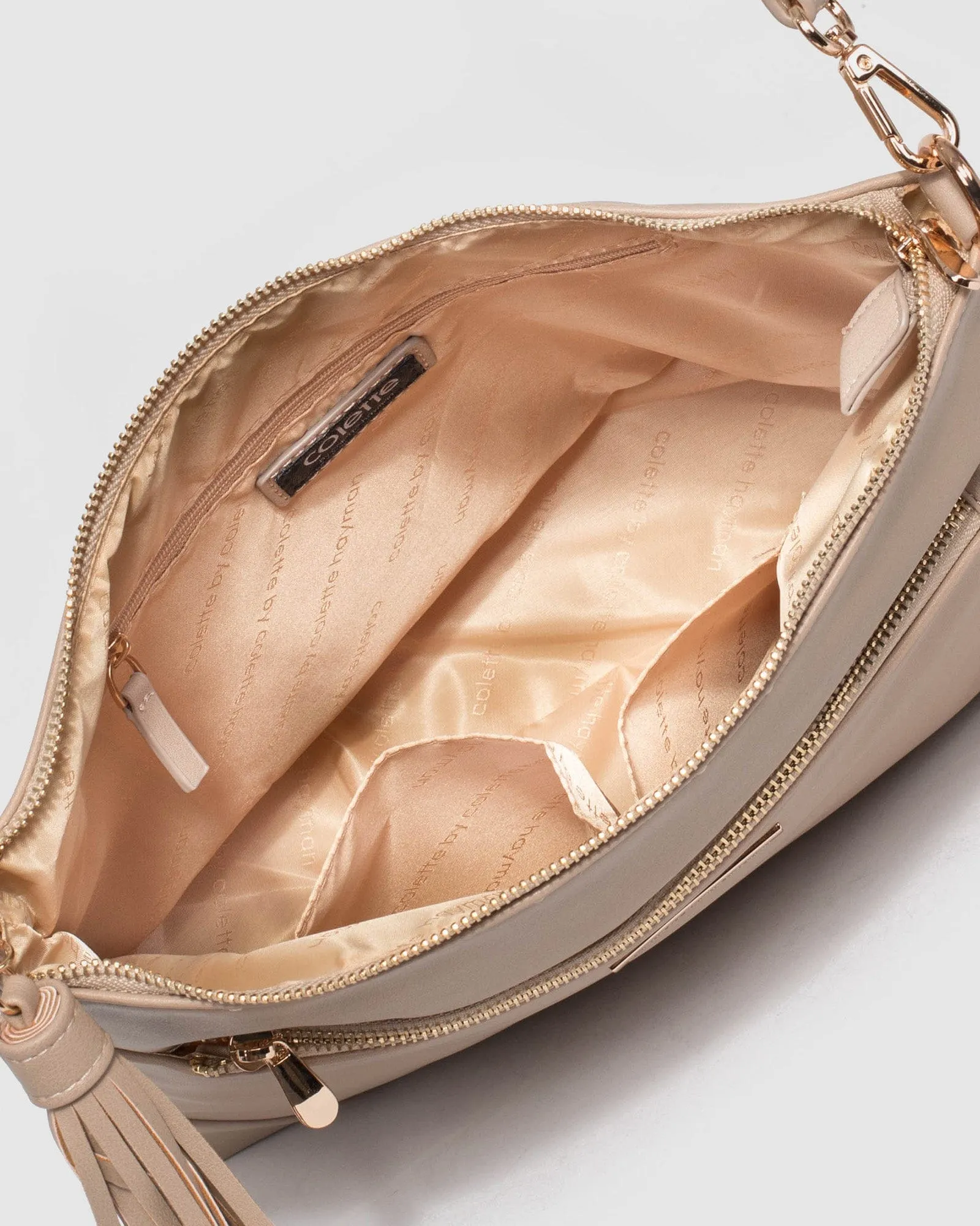 Nude Walking The Dog Patch Crossbody Bag