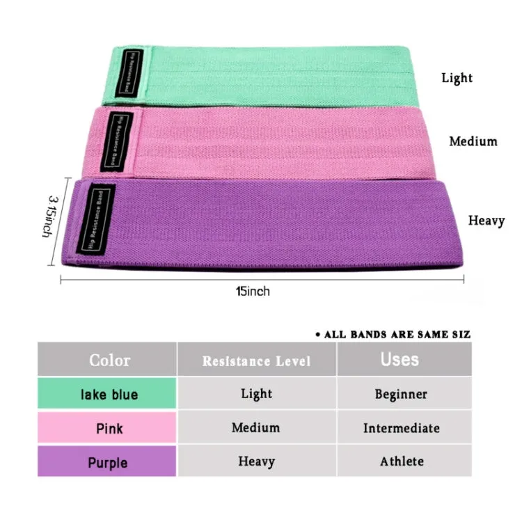 Pink Rally Medium Polyester-cotton   Latex Yarn Loop Tension Band Yoga Resistance Band, Size: 76 x 8cm