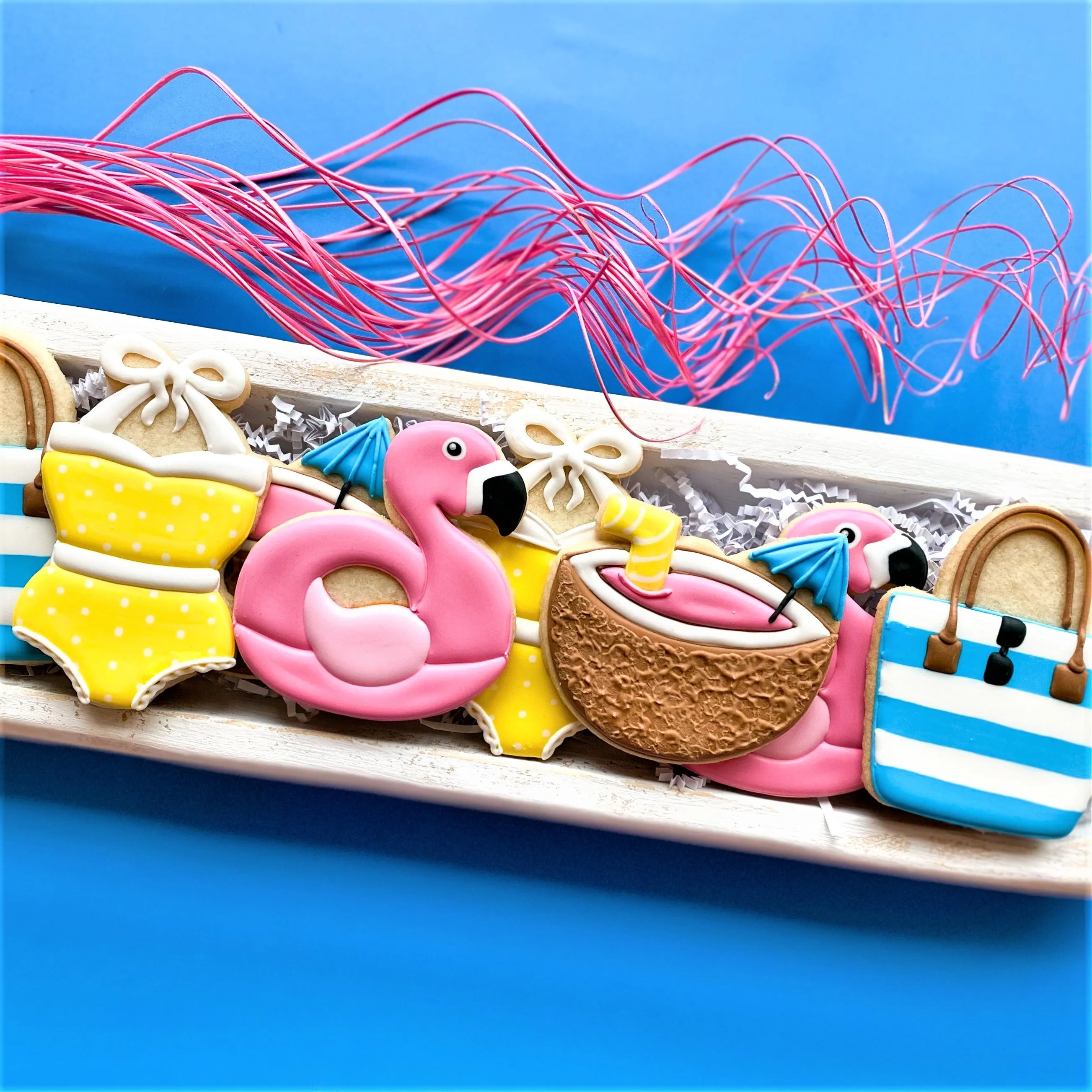 Pool Party Online Decorating Class Recording with Optional Kit