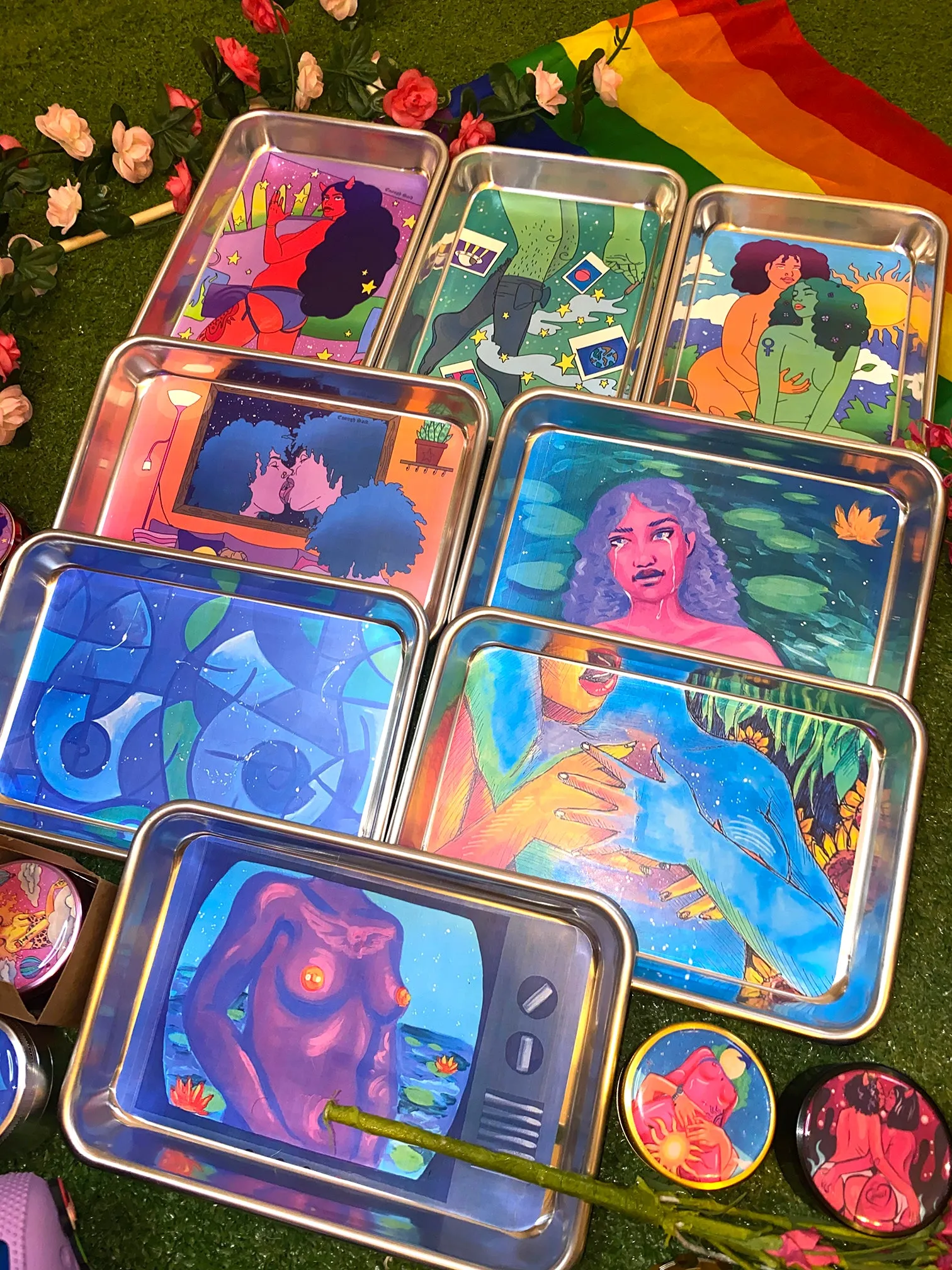 Rolling Tray (not just to roll on) - CHOOSE DESIGN (NEW)