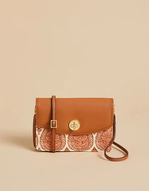 Simone Phone Crossbody Pink House