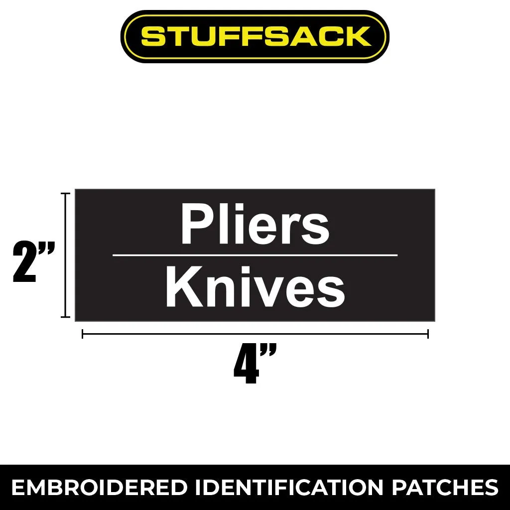Stuffsack Identification Patches
