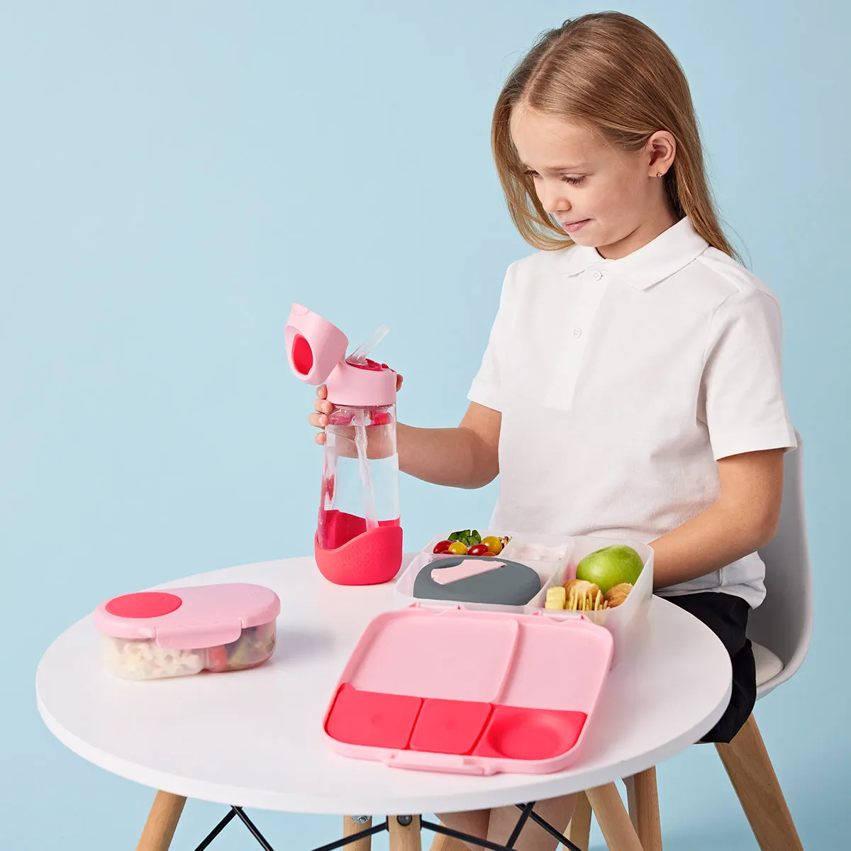 tritan™ drink bottle 600ml - flamingo fizz