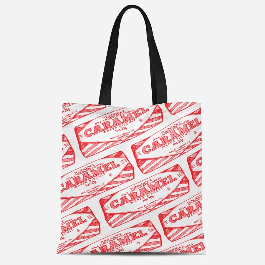 Tunnock's Caramel Wafer Heavyweight Tote