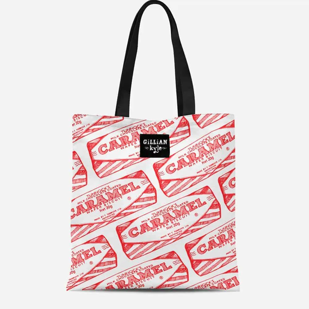 Tunnock's Caramel Wafer Heavyweight Tote