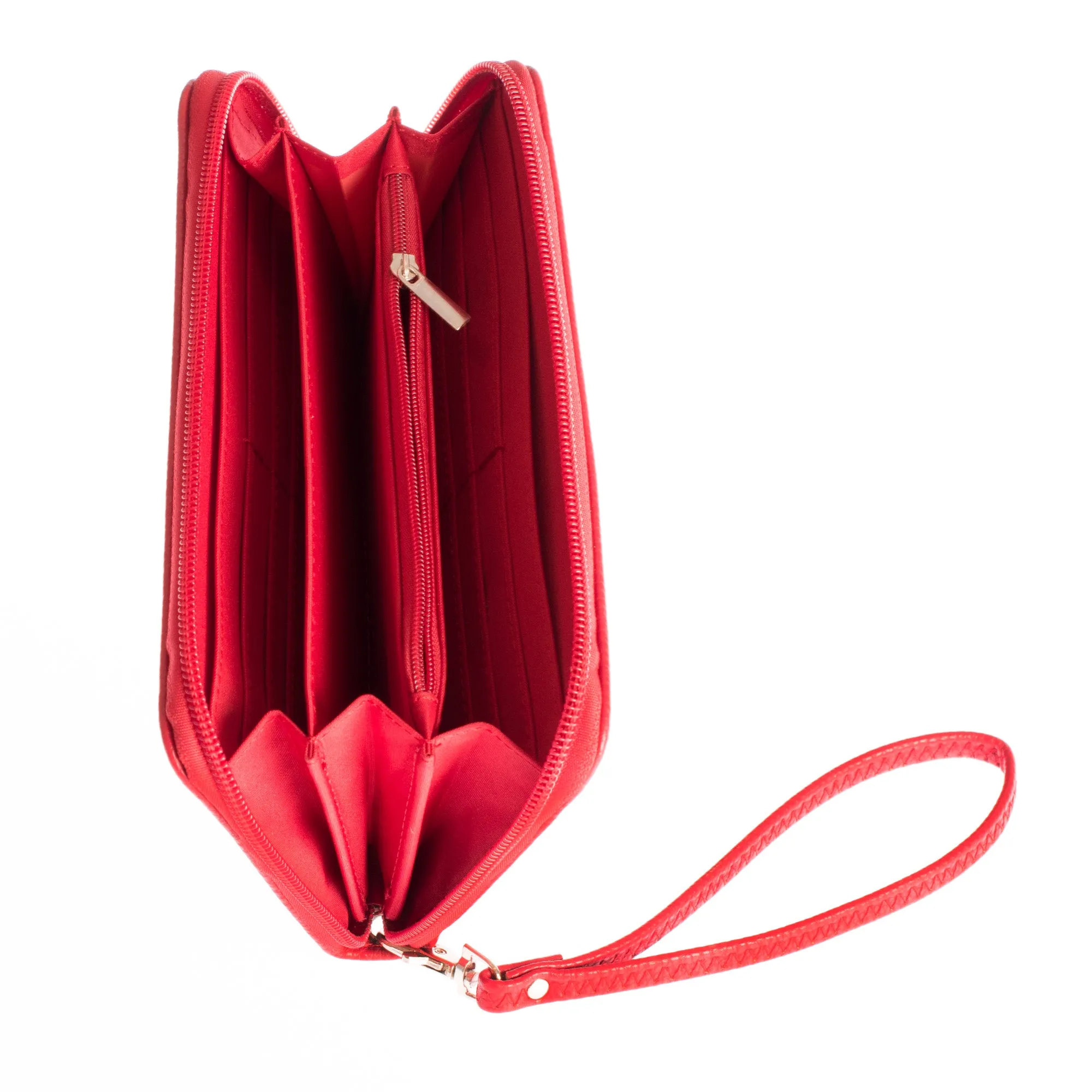 University of Utah Zip Organizer Wallet Pebble