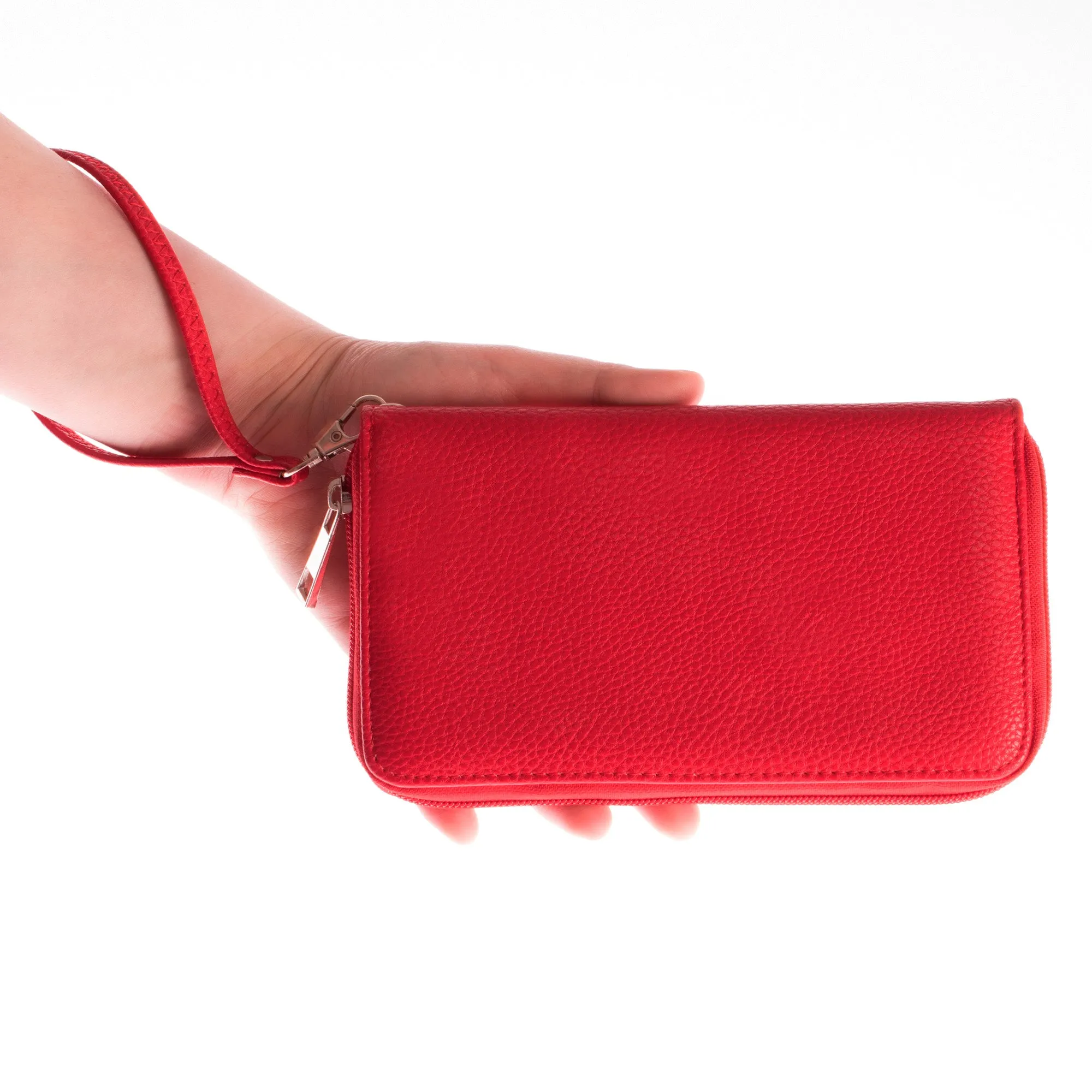 University of Utah Zip Organizer Wallet Pebble