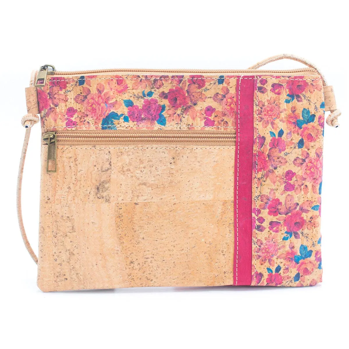 Women's Natural Cork Crossbody Bag  BAGP-227