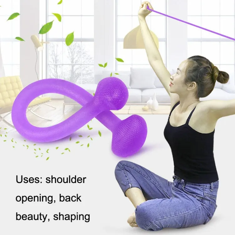 Yoga Body Sculpting Stretch Rope Multi-purpose Sports Puller(Blue)